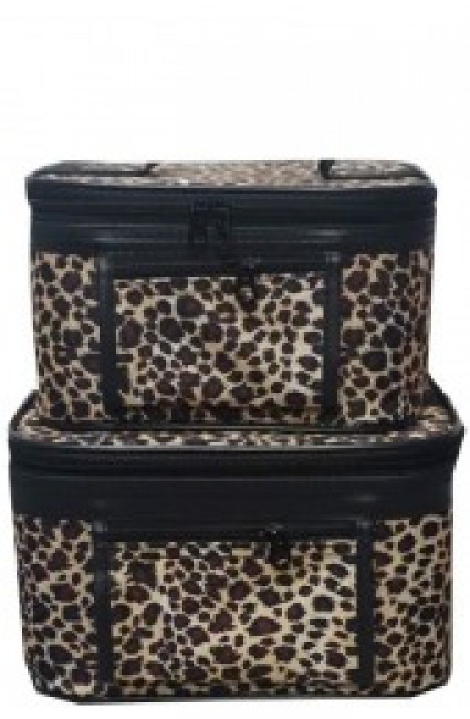 2PC Cosmetic Cases-PBC02/168/BLACK